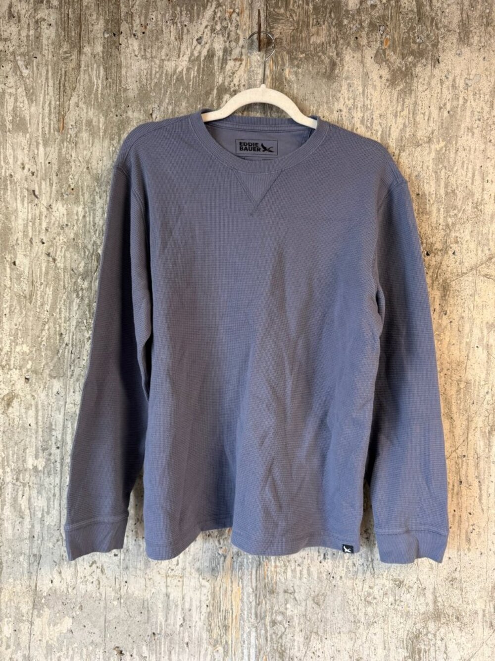 EDDIE BAUER Men's Ultra Soft Thermal Crew Size L